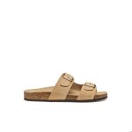 Sandales femme - geox - brionia l - beige - talon 5 cm - bride r�glable