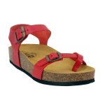 Sandales femme plakton - cp. zomba - 341016 - 3 coloris - couleur rouge - taille 41