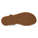 Sandales � lani�res en cuir femme toms kira