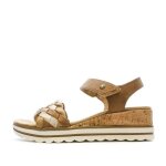 Sandales marron femme relife lack