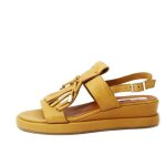Sandale - nu pieds pour femmes - osvaldo pericoli - cuir beige