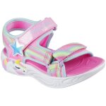 Sandales - skechers - unicorn dreams - rose - fille (b�b�) - tige synth�tique