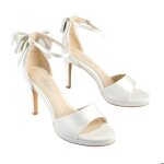 Sandales � talon femme buffalo xenia bow glam - vegan satin