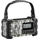 Sangean mmr - 99 radio durgence dab + fm aux usb bluetooth panneau solaire manivelle fonction de charge ...