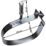 Sangle echappement (1 piece) pour peugeot 207 & citron c3 picasso