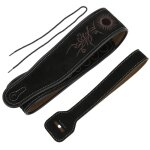 Sangle de guitare en cuir de vachette mat accessoire dinstrument de musique de guitare acoustique électrique ... Sangle de guitare en cuir de vachette mat accessoire dinstrument de musique de guitare acoustique électrique ...