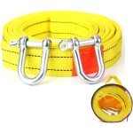 Sangle remorquage 5m 5t avec crochets u et sac haute rsistance pour voiture & camion