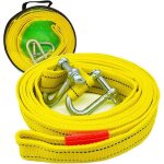 Sangle de remorquage haute rsistance avec deux crochets de scurit en d pour treuil capacit de 5 tonnes ...