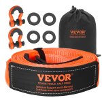 Sangle de remorquage rcupration cintique - vevor - 762 mm x 61 m - rsistance  la rupture 16329 kg ...