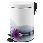 Sanilo poubelle de salle de bain 3l avec syst�me d?abaissement automatique - energy stones