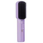 Sans fil lectrique chaude peigne rechargeable portable lissage brosse anti - scald cheveux lisseur peigne ...