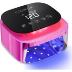 Sans fil uv led nail light 60w rechargeable ongle s�che - linge gel polish light capteur intelligent ...