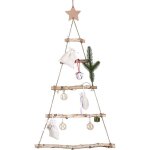 Sapin mural suspendu en bois flott - swapy - sapin mural en bois flott 7040 cm dcoration naturelle ...