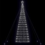 Sapin de nol arbre de nol lumineux conique 1534 led blanc froid 503 cm