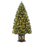 Sapin de noël sapin de noël artificiel de 145 cm avec 300 éclairagespré - éclairé blanc chaud 8 modes ... Sapin de noël sapin de noël artificiel de 145 cm avec 300 éclairagespré - éclairé blanc chaud 8 modes ...