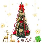 Sapin de noël artificiel lumineux - pimpimsky - 120 cm - lumineux + rétractable - design pop - up Sapin de noël artificiel lumineux - pimpimsky - 120 cm - lumineux + rétractable - design pop - up