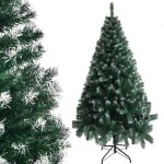 Sapin de no�l artificiel avec neige 180cm avec 650 branche en pvc & support en fer