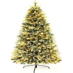 Sapin de noel led lumineux 180 cm sapin de noel artificiel avec 250 lumires8 modes lumire chaude imitant ...