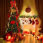 Sapin de nol lumineux led 1. 2m pliable sapin de nol artificiel dcoration nol usb ? sapin nol lumineux ...