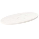 Sarazyj@(rectangulaire)plateau de table - dessus de table blanc 70x35x25 cm bois de pin massif ovale ... Sarazyj@(rectangulaire)plateau de table - dessus de table blanc 70x35x25 cm bois de pin massif ovale ...