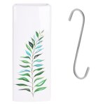 Saturateur en cramique edanti humidificateur radiateur en cramique blanche motif ruskus