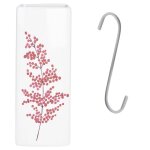 Saturateur en cramique edanti humidificateur radiateur en cramique blanche motif sorbier