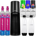 Saturateur eau gazeuse - sodastream - terra - 2 bouteilles 2 cartouches 3 sirops pepsi 7up