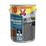Saturateur v33 r�novation terrasses teck 6 l