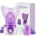 Sauna facial - plastimea - measteam - 130 w - 2 vitesses - inhalateur huiles essentielles
