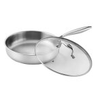 Sauteuse - pradel excellence - lumia tri - ply - 28 cm - tri - ply 25 mm - inox 18 / 10 induction