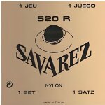 Cordes de guitare - savarez - 520r - classiques - tirant normal - couleur rouge