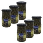 Savino - lot 6x c�pres au vinaigre - pot 205g