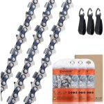 Savior lot de 3 chaînes de tronçonneuses 0. 325 15 mm 64 maillons longueur de guide - chaîne 40 cm compatible ... Savior lot de 3 chaînes de tronçonneuses 0. 325 15 mm 64 maillons longueur de guide - chaîne 40 cm compatible ...