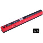 Scanner portable a4  main - 900 dpi pdf / jpg sans fil - avec carte sd 8 go - numrisation livres photos ...