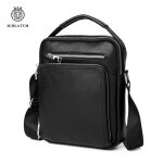 Schlatum sacoche homme grande capacité - cuir véritable premium noir - sac bandoulière Élégant travail ... Schlatum sacoche homme grande capacité - cuir véritable premium noir - sac bandoulière Élégant travail ...