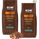 Scho cappuccino caf aromatis noisette n303 2x1kg de poudre soluble pour boisson instantane