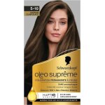 Schwarzkopf - coloration permanente  lhuile oleo suprme 5 - 10 chtain clair glac