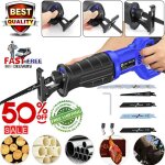 Scie alternative electrique universelle 900w avec 5 lames de scie alternative electrique 2800 tr / min ...