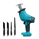 Scie alternative sans fil - makita - 18v - vitesse rglable - 4 lames incluses - ergonomique