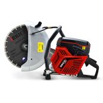 Scie � b�ton - brick - 74cc - disque diamant 350mm - syst�me anti vibrations