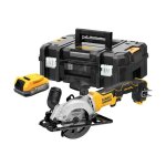 Scie circulaire - dewalt - dcs571e1t - 18v - 17 ah - sans fil - brushless