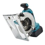 Scie circulaire sans fil 125mm 18v compatible makita mini scie lectrique 1000w 10800rpm avec angle rglable ...