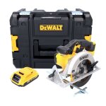 Scie circulaire sans fil - dewalt - dcs 391 nt - 18v - 165mm - batterie 20 ah - tstak Scie circulaire sans fil - dewalt - dcs 391 nt - 18v - 165mm - batterie 20 ah - tstak