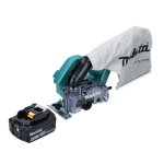 Scie circulaire sans fil - makita - dcc500 - brushless 18v - batterie 4. 0ah - sac  poussire