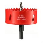 Scie cloche bi - métal 80 mm m42 hss bimétallique scie trèpan avec foret de centrage pour robuste perceuse ... Scie cloche bi - métal 80 mm m42 hss bimétallique scie trèpan avec foret de centrage pour robuste perceuse ...