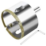 Scie cloche diamant 68mm ? foret trépan carrelage / verre (guidage laser) ? projets rénovation Scie cloche diamant 68mm ? foret trépan carrelage / verre (guidage laser) ? projets rénovation
