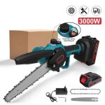 Scie délagage - 24 v - 3 000 w - 8 pouces - acier à haute teneur en carbone - convient pour les vergers ... Scie délagage - 24 v - 3 000 w - 8 pouces - acier à haute teneur en carbone - convient pour les vergers ...