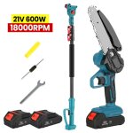 Scie d�lagage �lectrique 15 cm - batteries 21 v600 w 18�000 tr / min - compatible avec les batteries ...