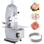 Scie  os de boucher lectrique commerciale - vevor - 1100 w - paisseur de 4 - 200 mm pour supermarch ...