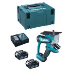 Scie � plaque de pl�tre makita dsd180rtj (2 x 50 ah + dc18rc + makpac 3)